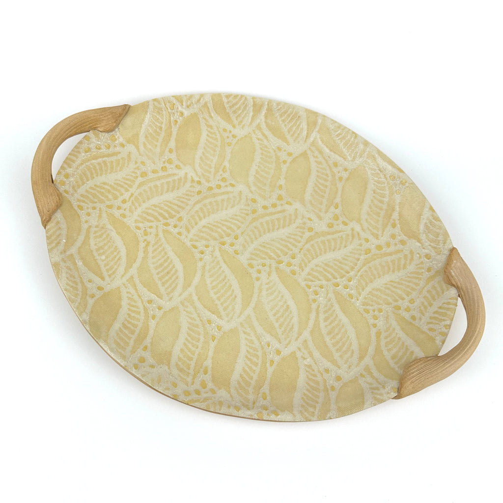 Small Oval With Handles,Tahiti Butter