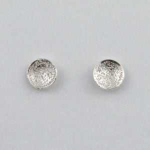 Silver Large Diamond Dusted Studs