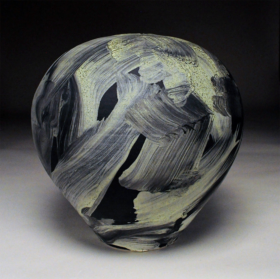 Black and White Vessel
