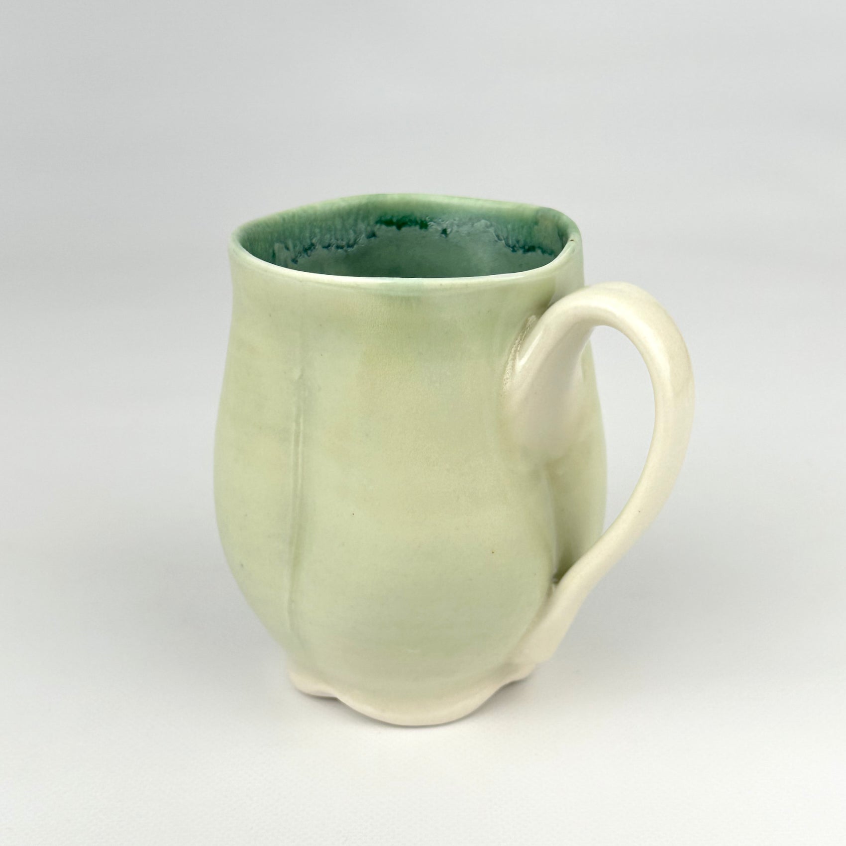 Large Mugs, Turquoise Inside