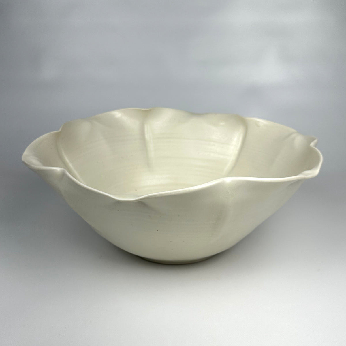Extra Large White Bowl – Hoadley Gallery