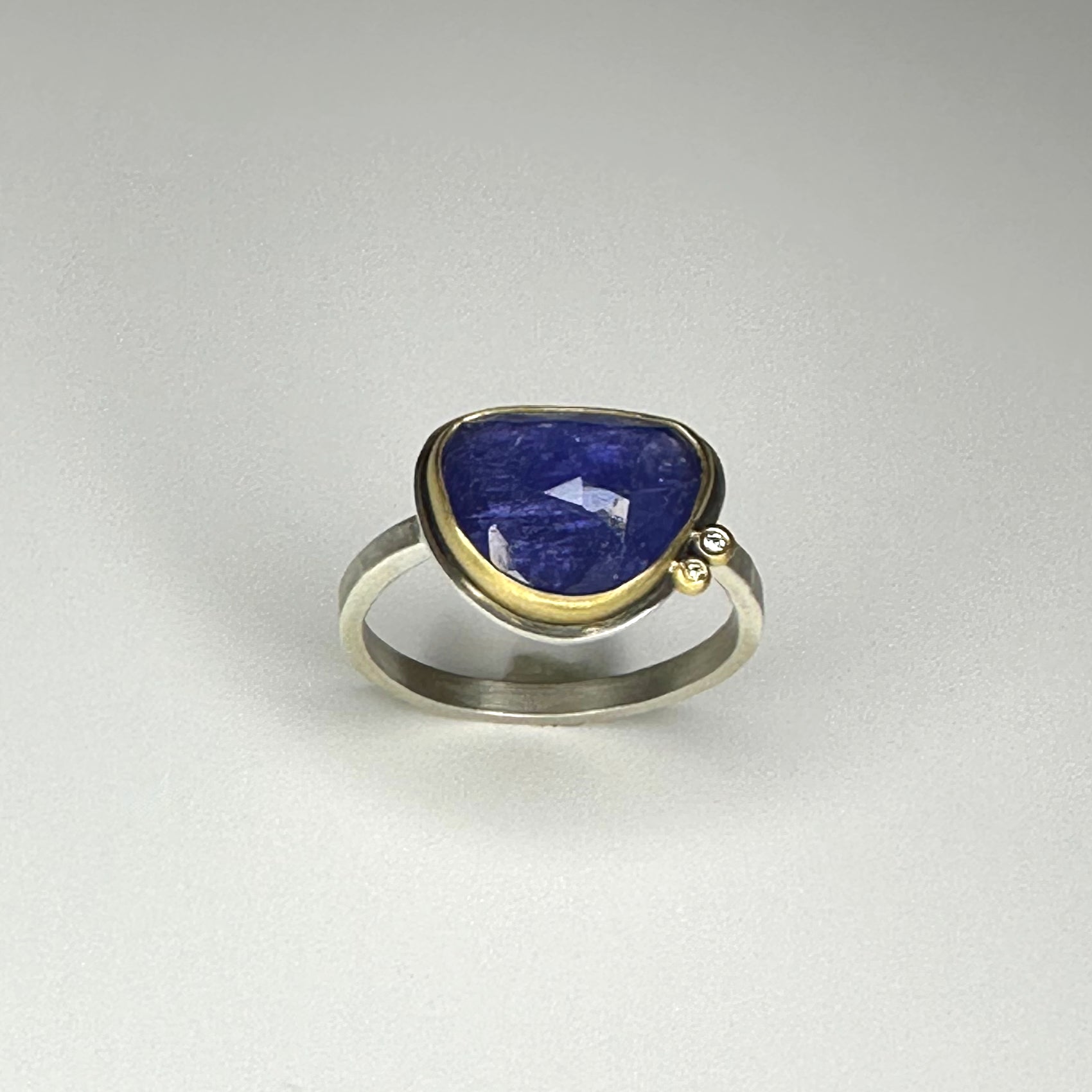 Tanzanite Ring With Diamonds