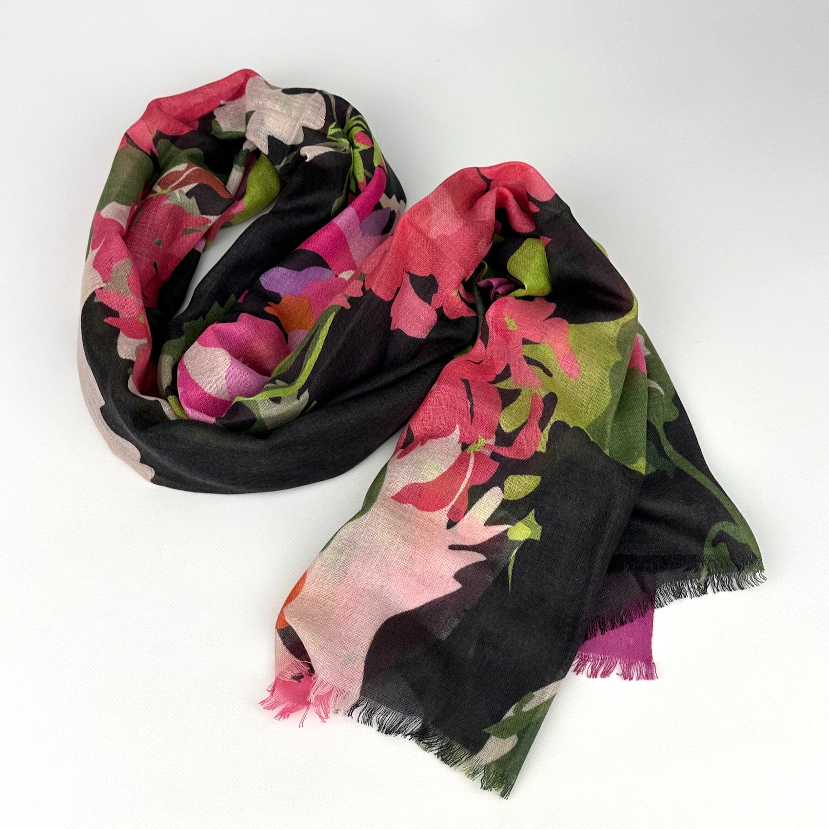 Moody Blooms Print Scarf