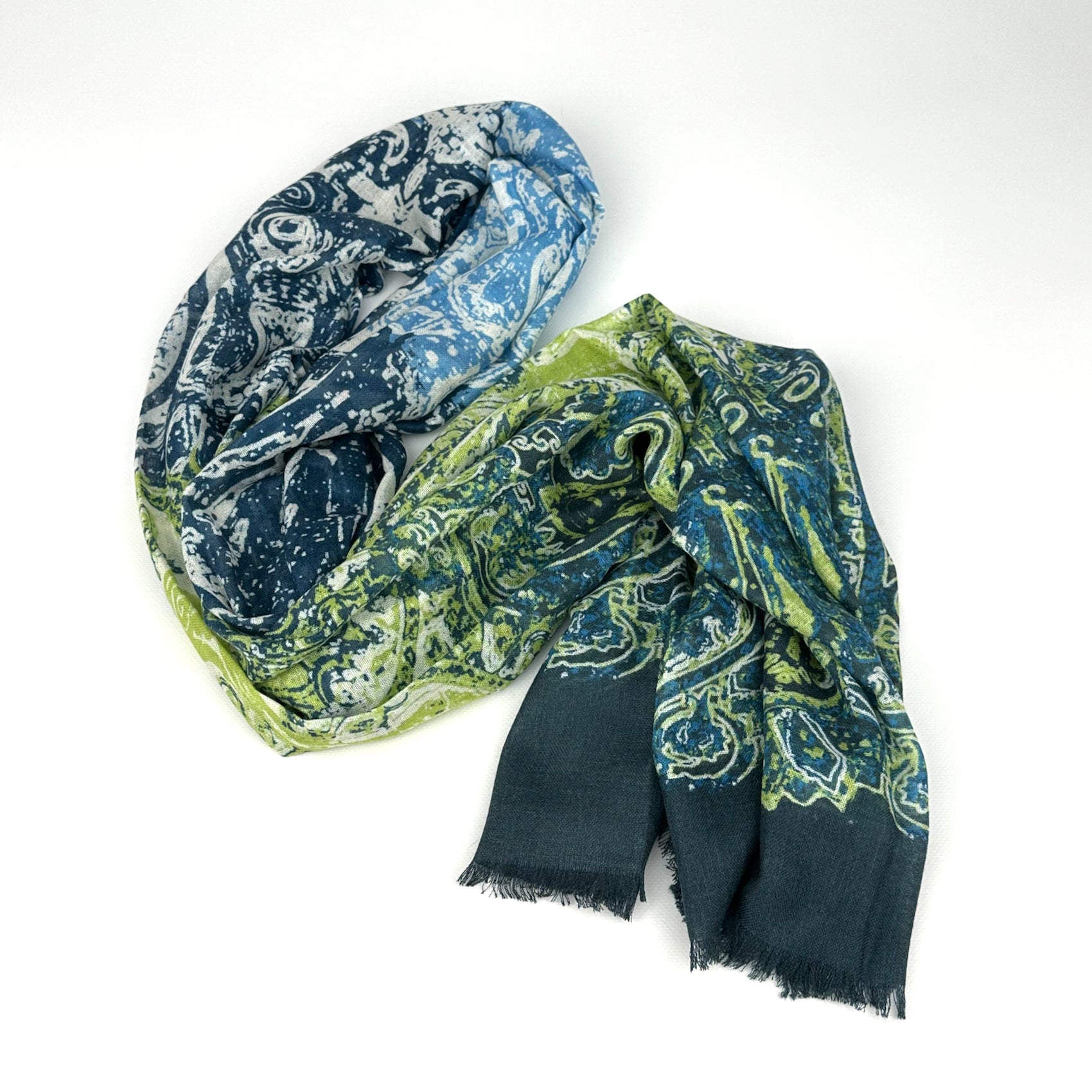 Cypress Paisley Print Scarf