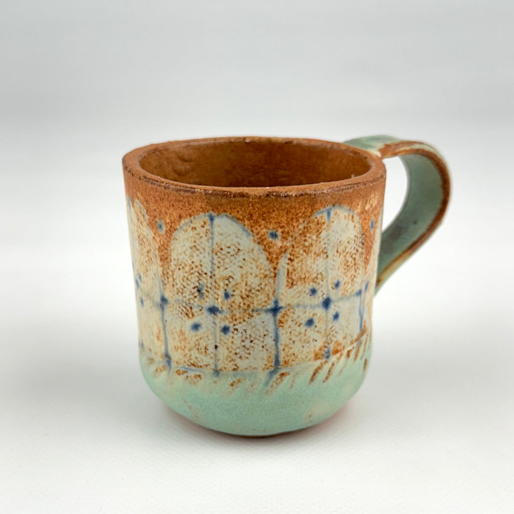 Espresso Cup With Abstract Design