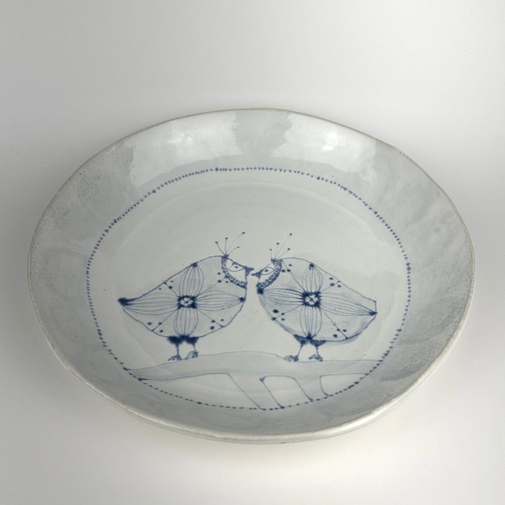 10" Plate With 2 Birds