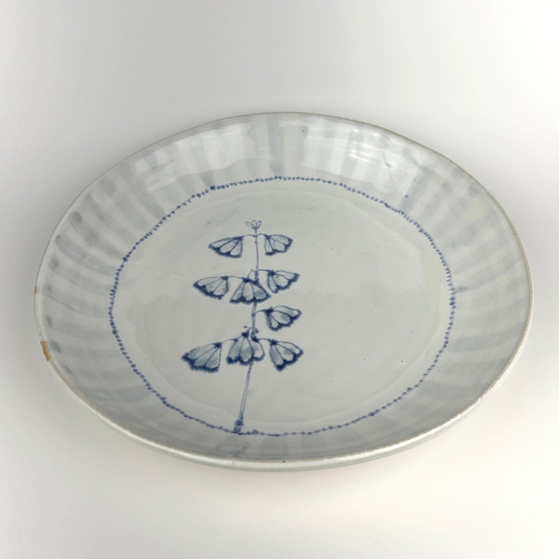 10" Plate With Single Stem