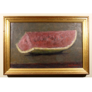 Watermelon Wedge, Oil On Canvas