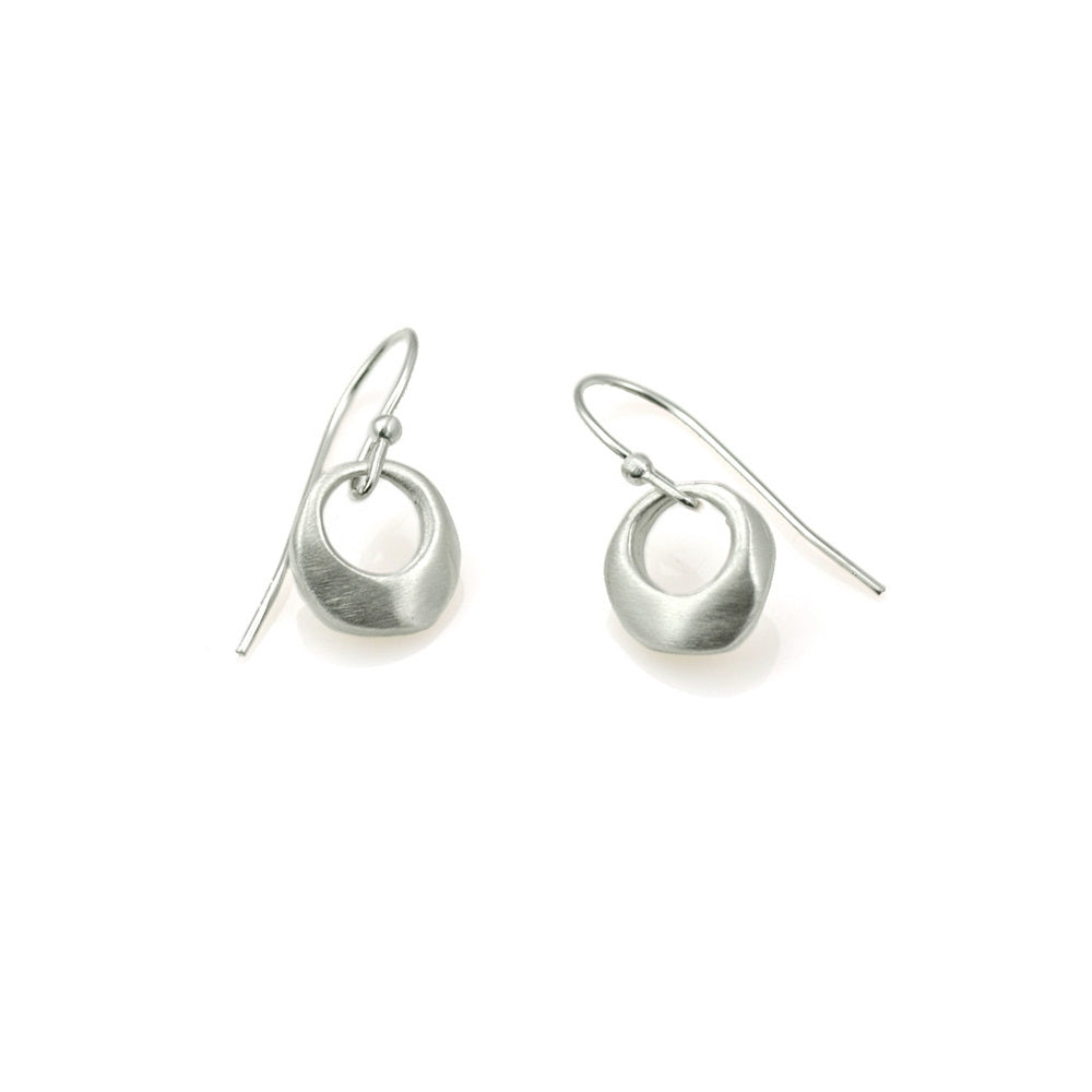 Ring Silver Earrings