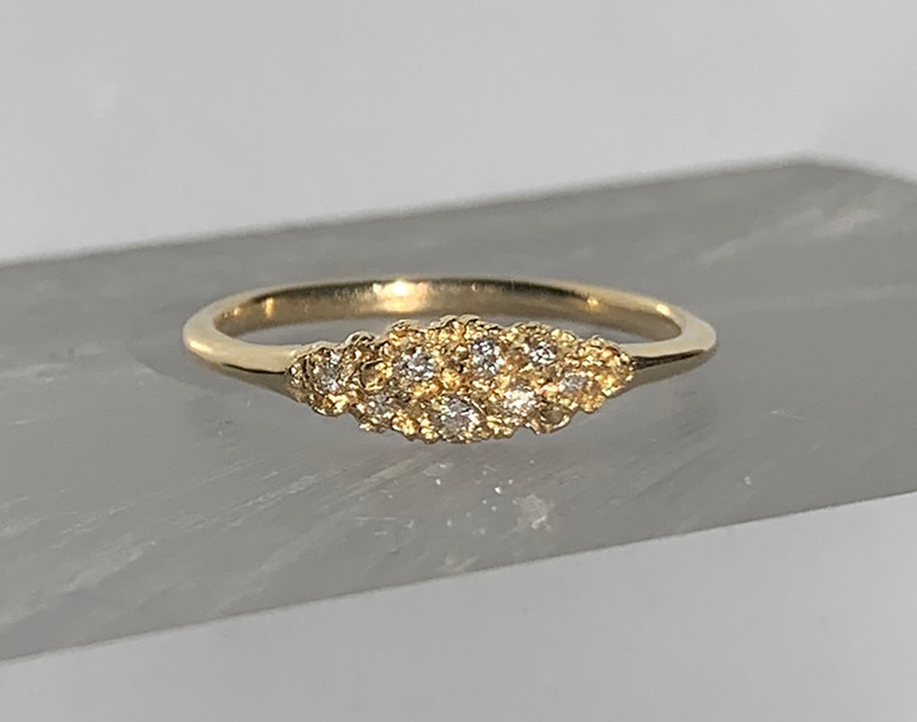 Willow Diamond Ring, Size 6
